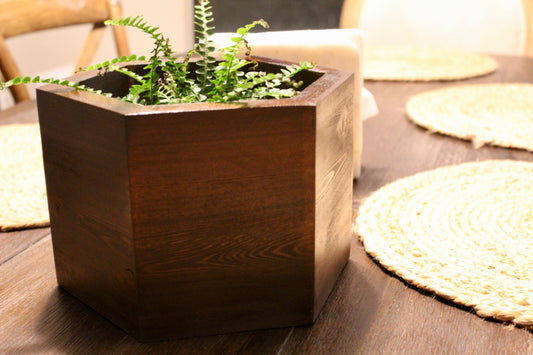 Handcrafted Hexagon Planter