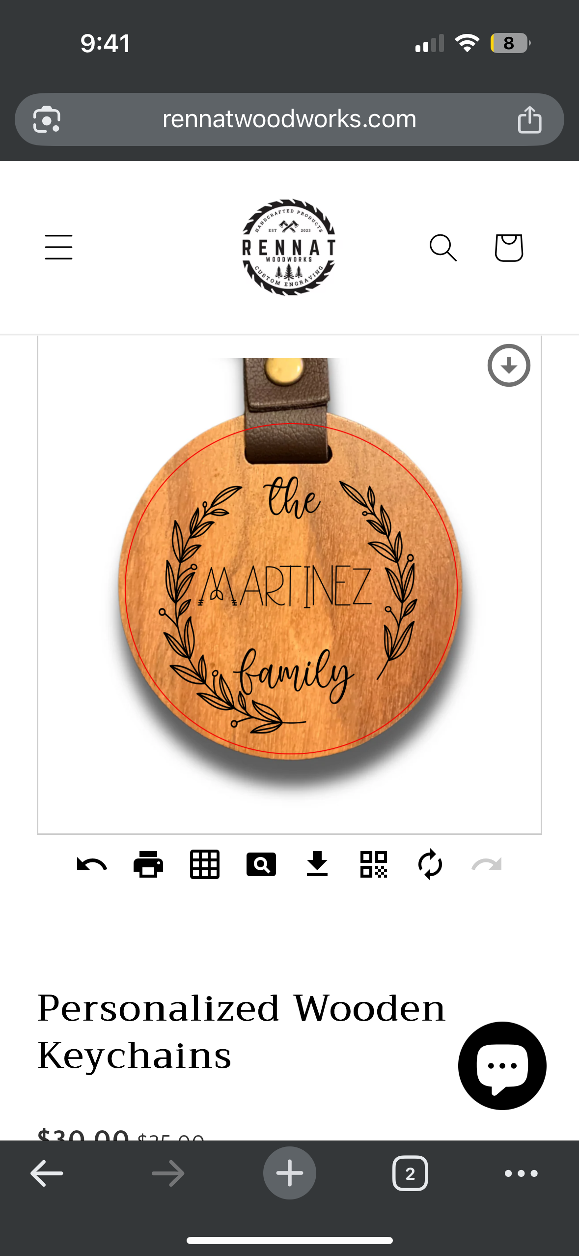 Personalized Wooden Keychains/Ornaments