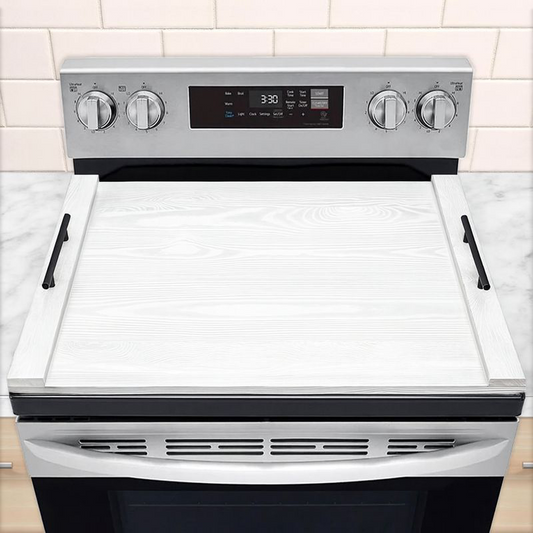 Rustic Wood Stove Cover